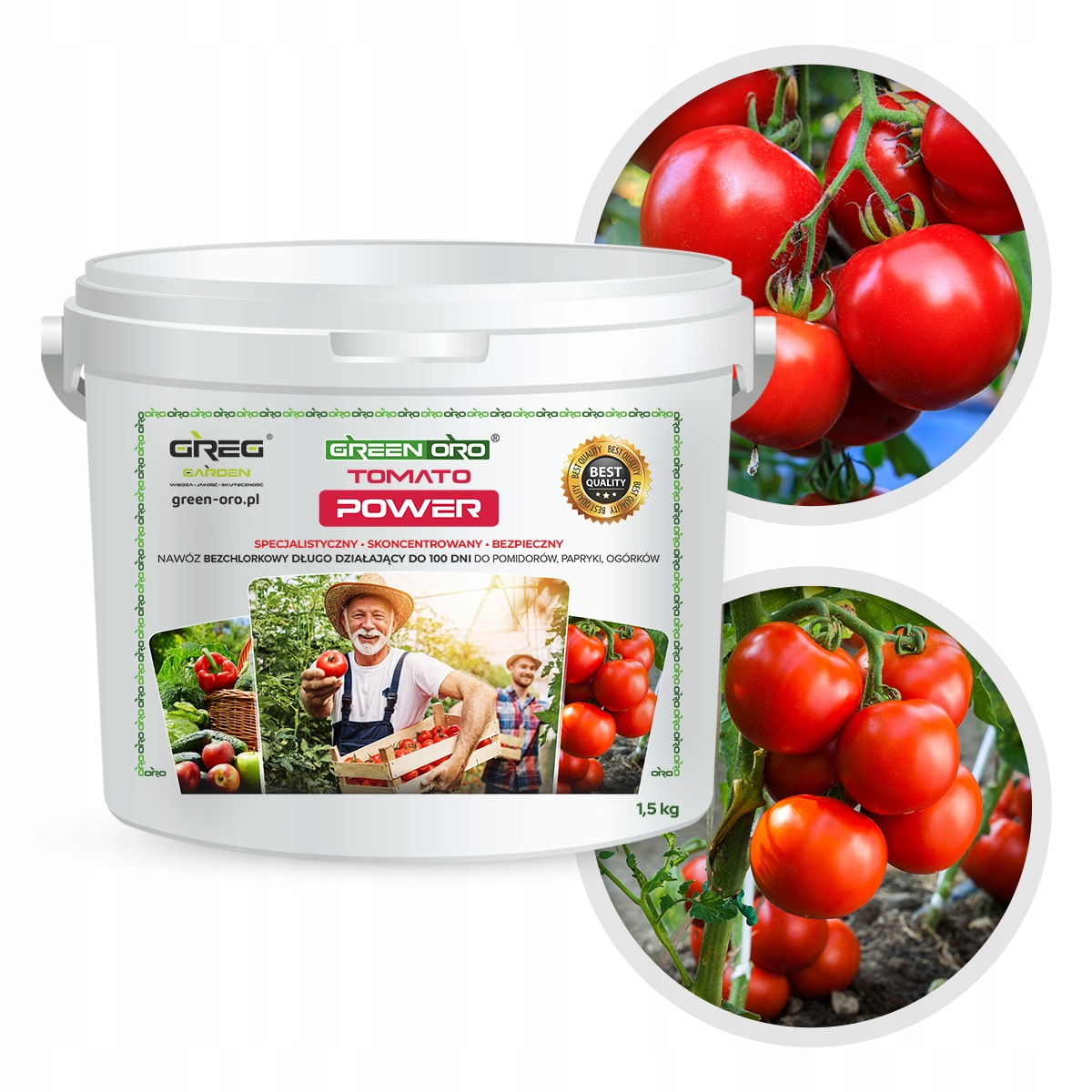 

Nawóz Do Pomidorów 1,5kg GreenORO wieloskładnikowy