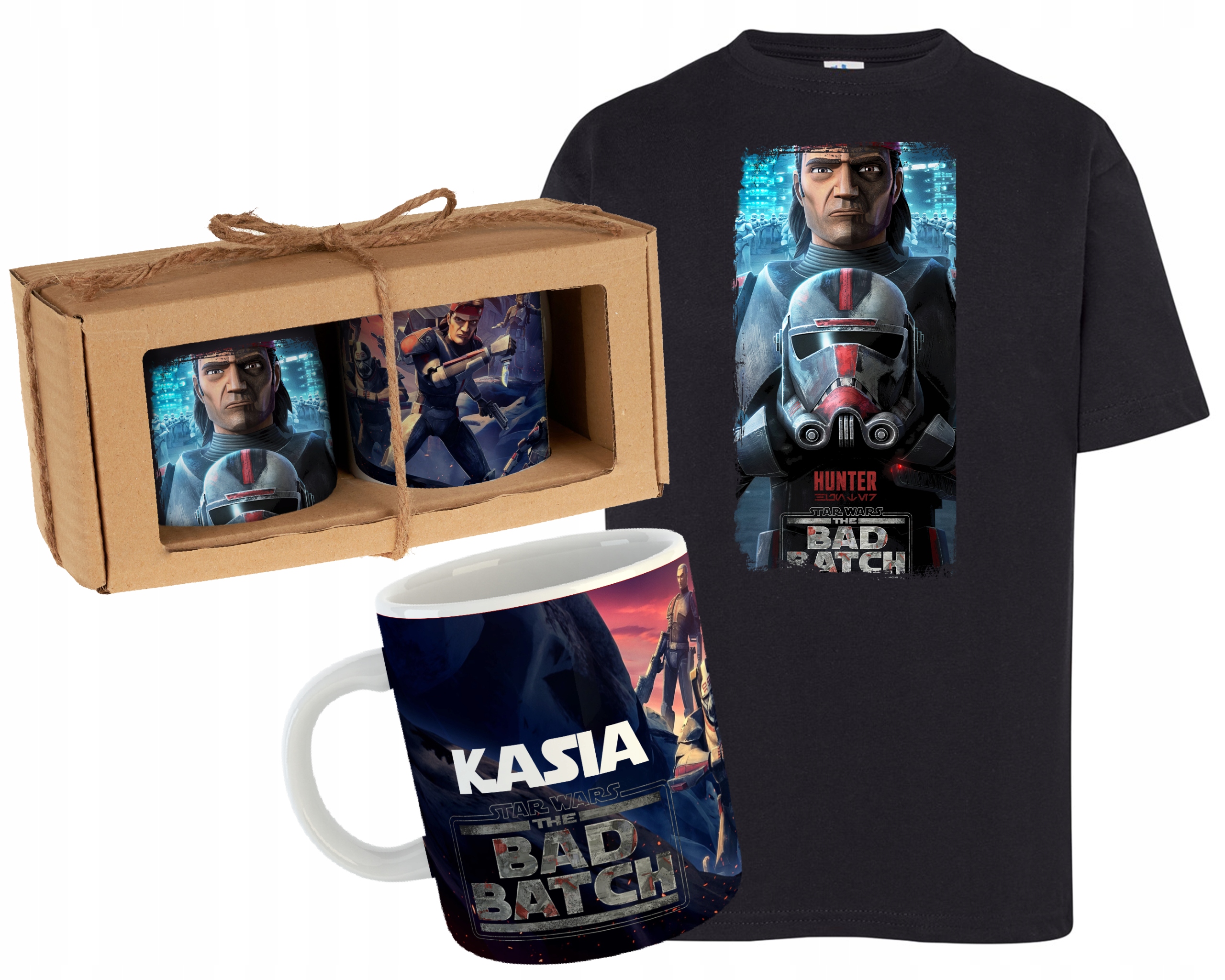 

Zestaw Koszulka Kubek Star Wars Bad Batch Z1