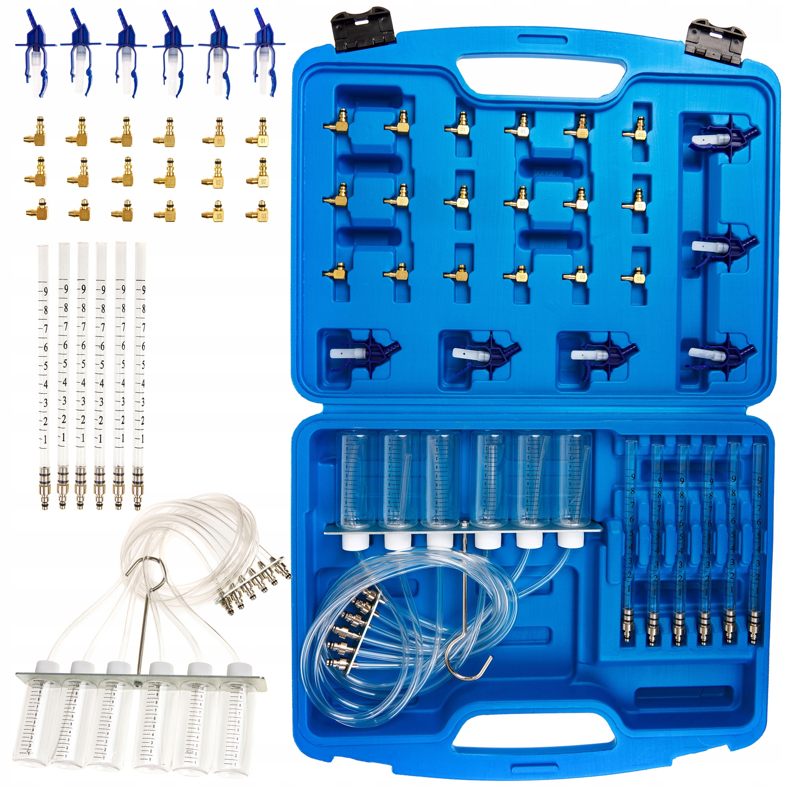 Przelewowy Tester Do Wtryskiwaczy Common Rail Siemens Denso Bosch Delphi