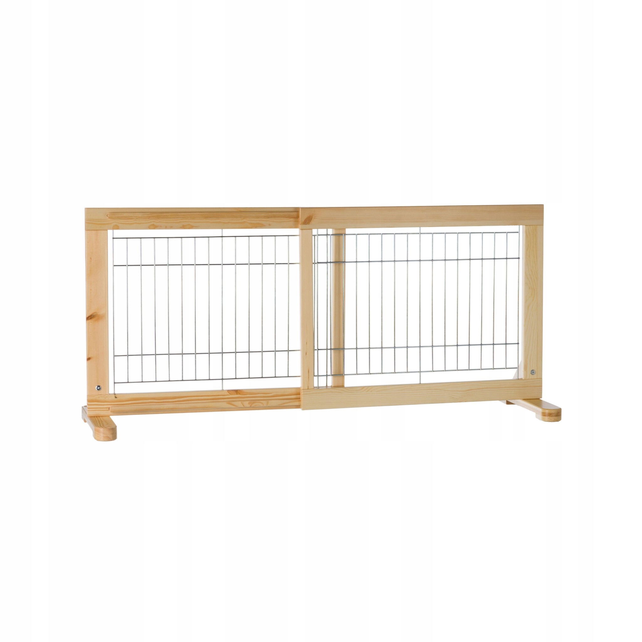 Levně Trixie Dřevěná omezovací zábrana pro psa, nastavitelná, 65-108 x 50 cm