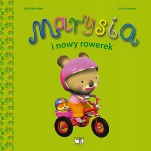 

Marysia i nowy rowerek