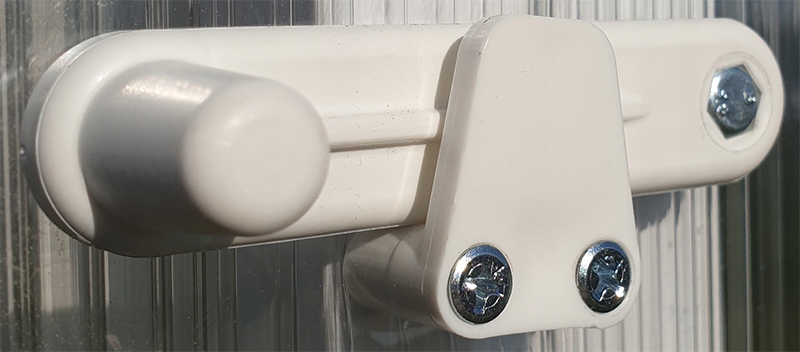 Polska Szklarnia z poliwęglanu 211 x 606 Wysokość produktu 191 cm