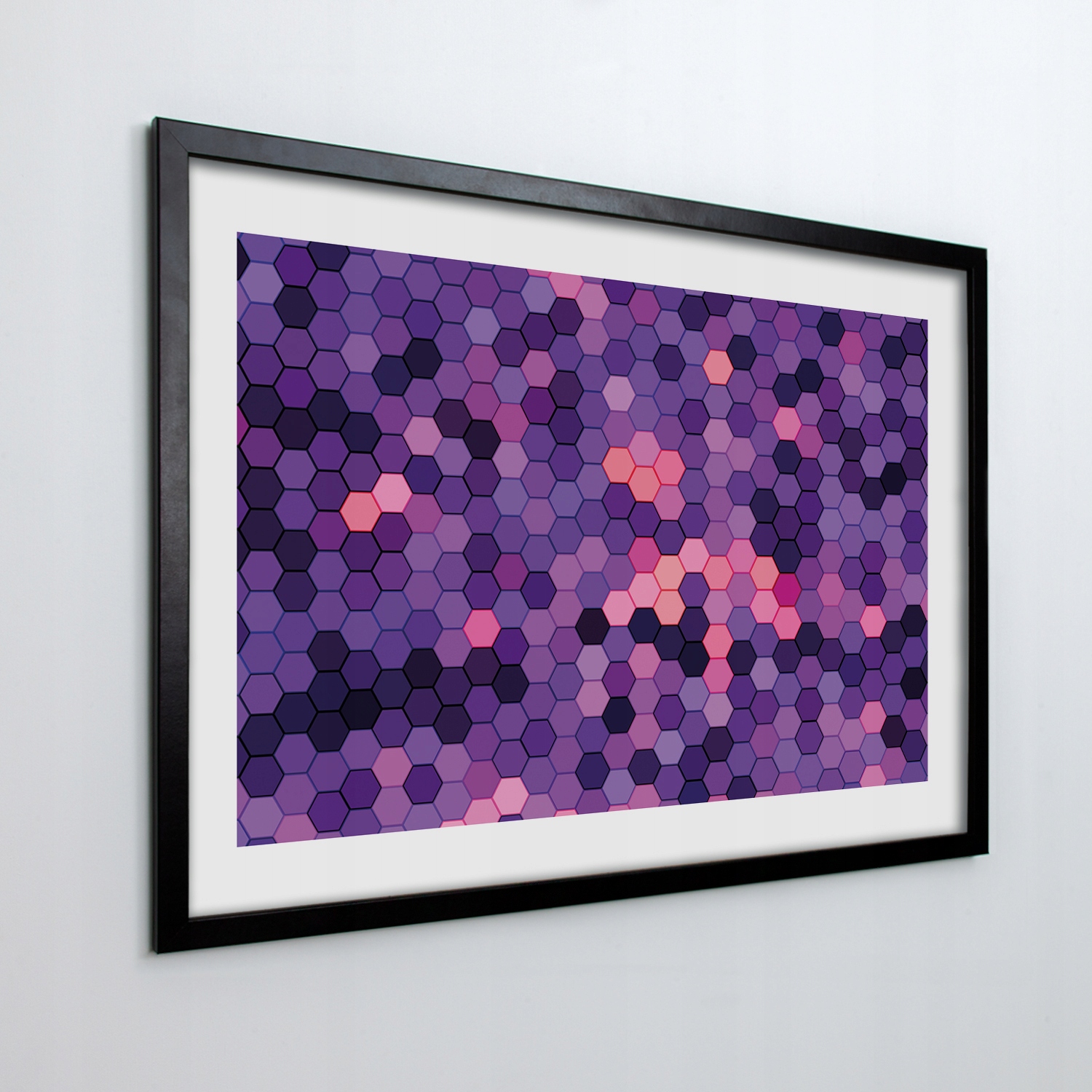 

Obraz w ramie na ścianę Mozaika abstrakcja 70x50