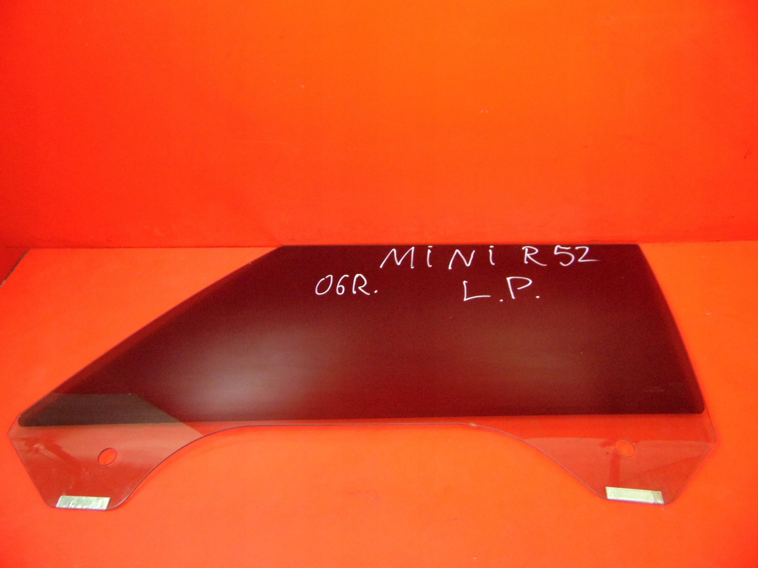 MINI COOPER S R52 CABRIO SZYBA DRZWI LEWA PRZOD