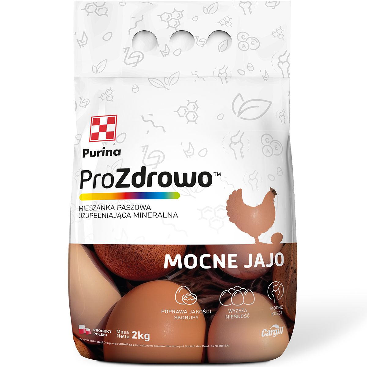 Witaminy Mocne Jajo dla kur niosek Purina ProZdrowo 2 kg