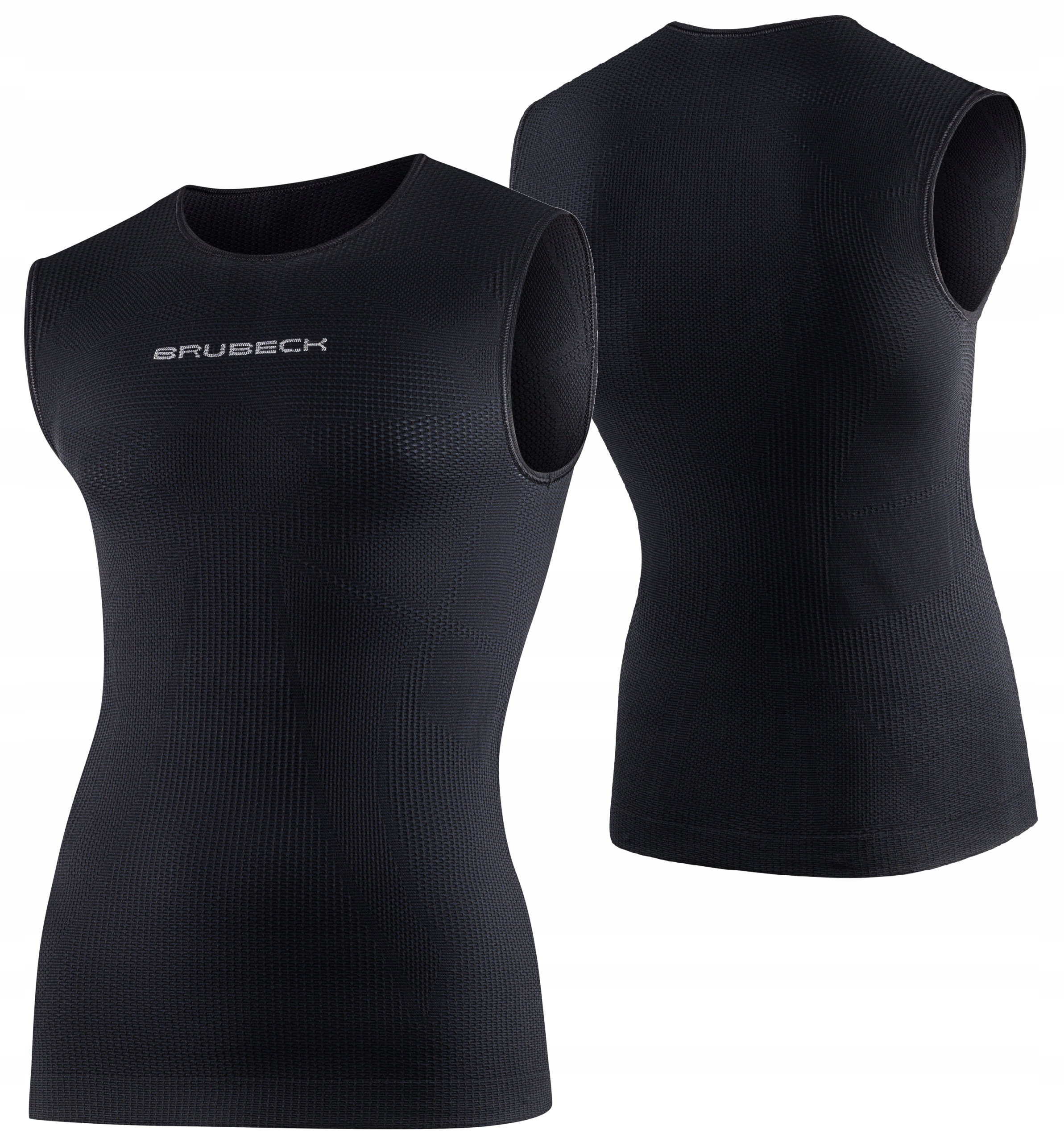 BRUBECK 3D PRZEWIEWNY BEZRĘKAWNIK DO BIEGANIA -M Długość całkowita 52 cm