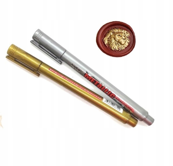 

Pisak marker art Złoto Srebro metaliczny 2szt