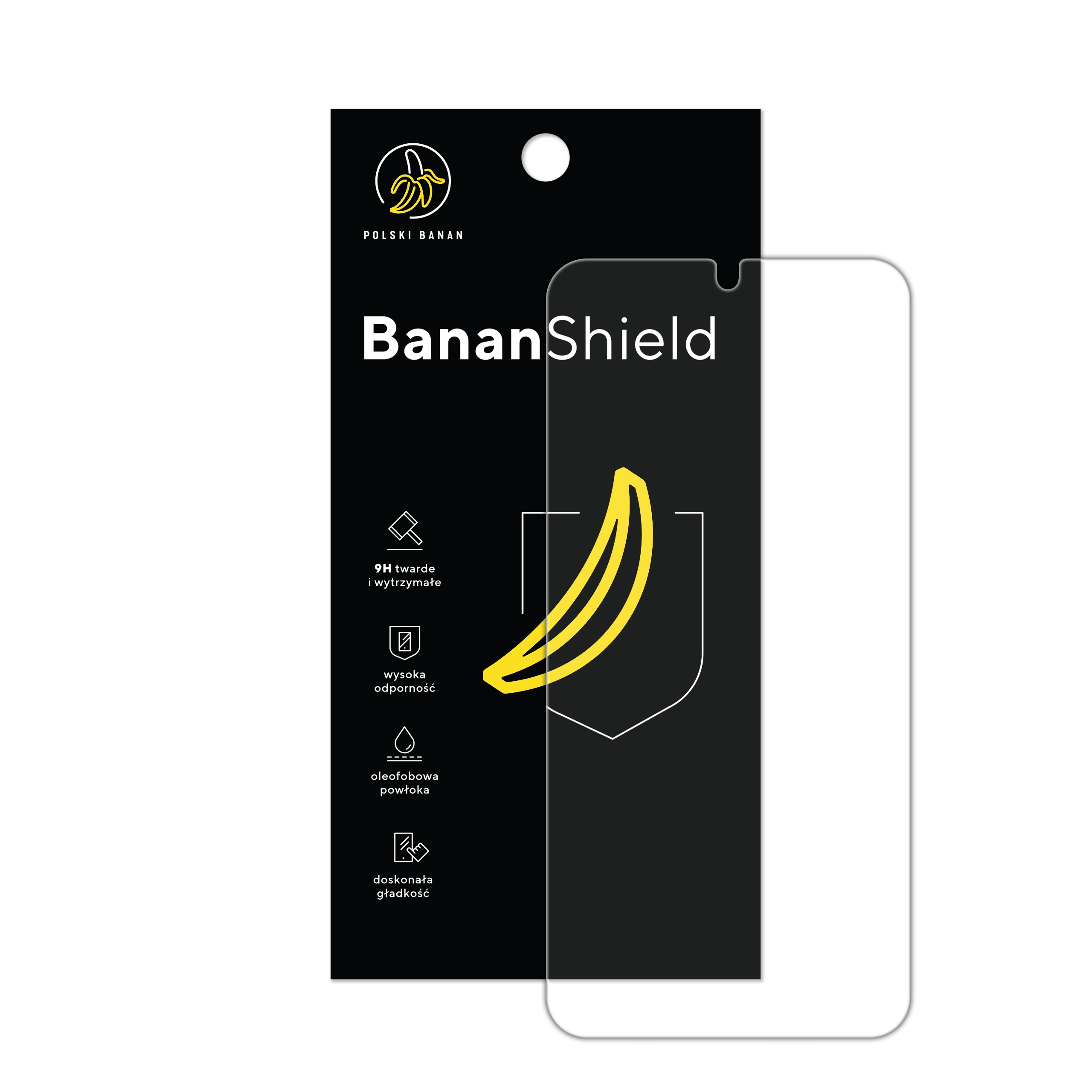 Szkło hartowane 9H BananShield do Samsung Galaxy S24 Plus Producent Polski Banan