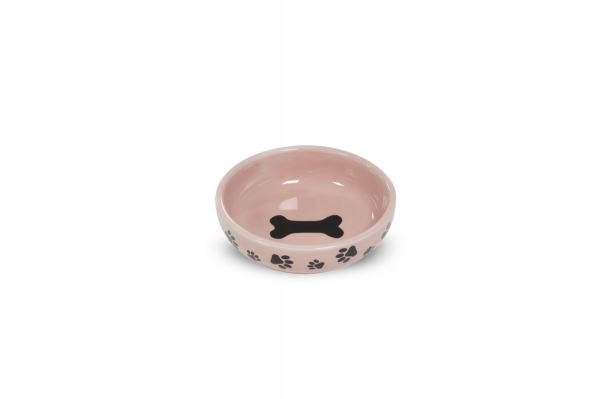 

Miska ceramiczna dla kota lub psa, różowa 14x4,5cm