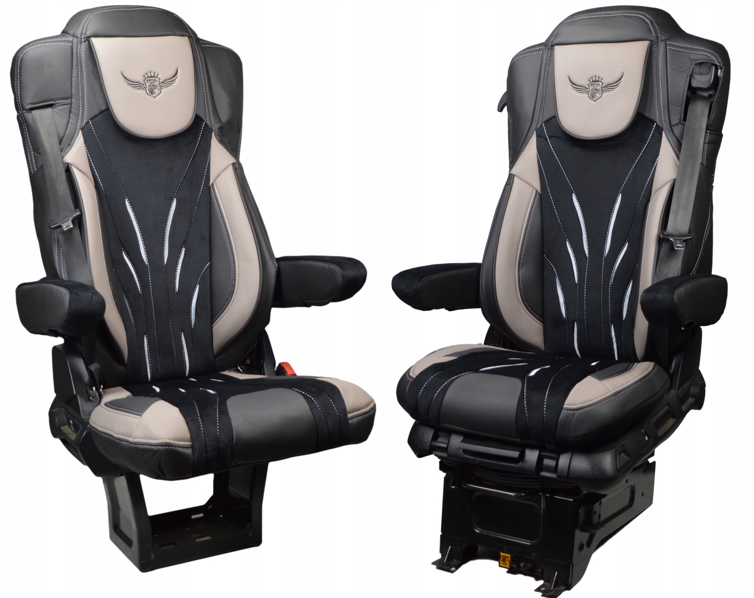 Pokrowce na fotele ROYAL DeLuxe MERCEDES ACROS MP4 MP5