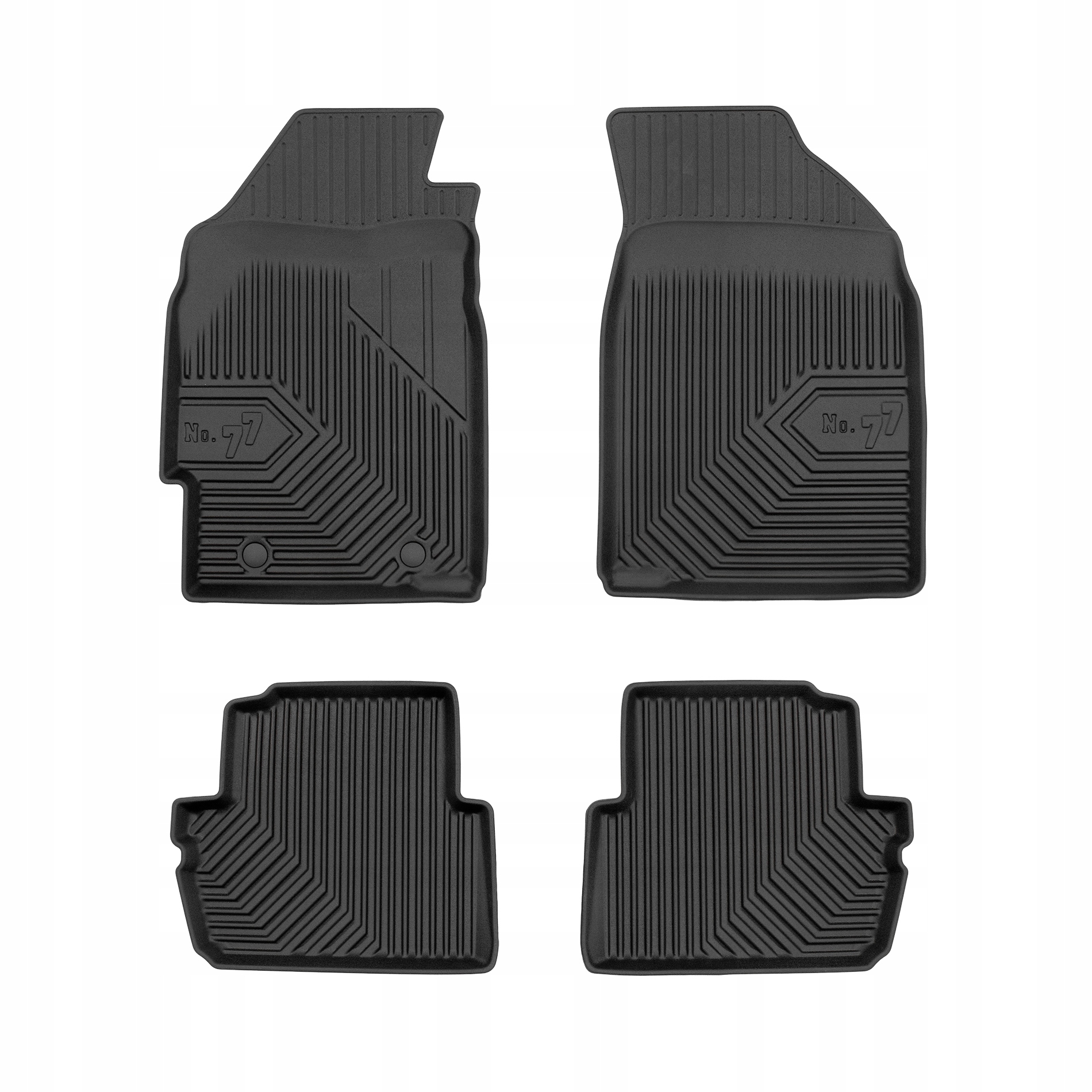 Frogum Gumové koberce č.77 pro Chevrolet Spark II 2005-2009