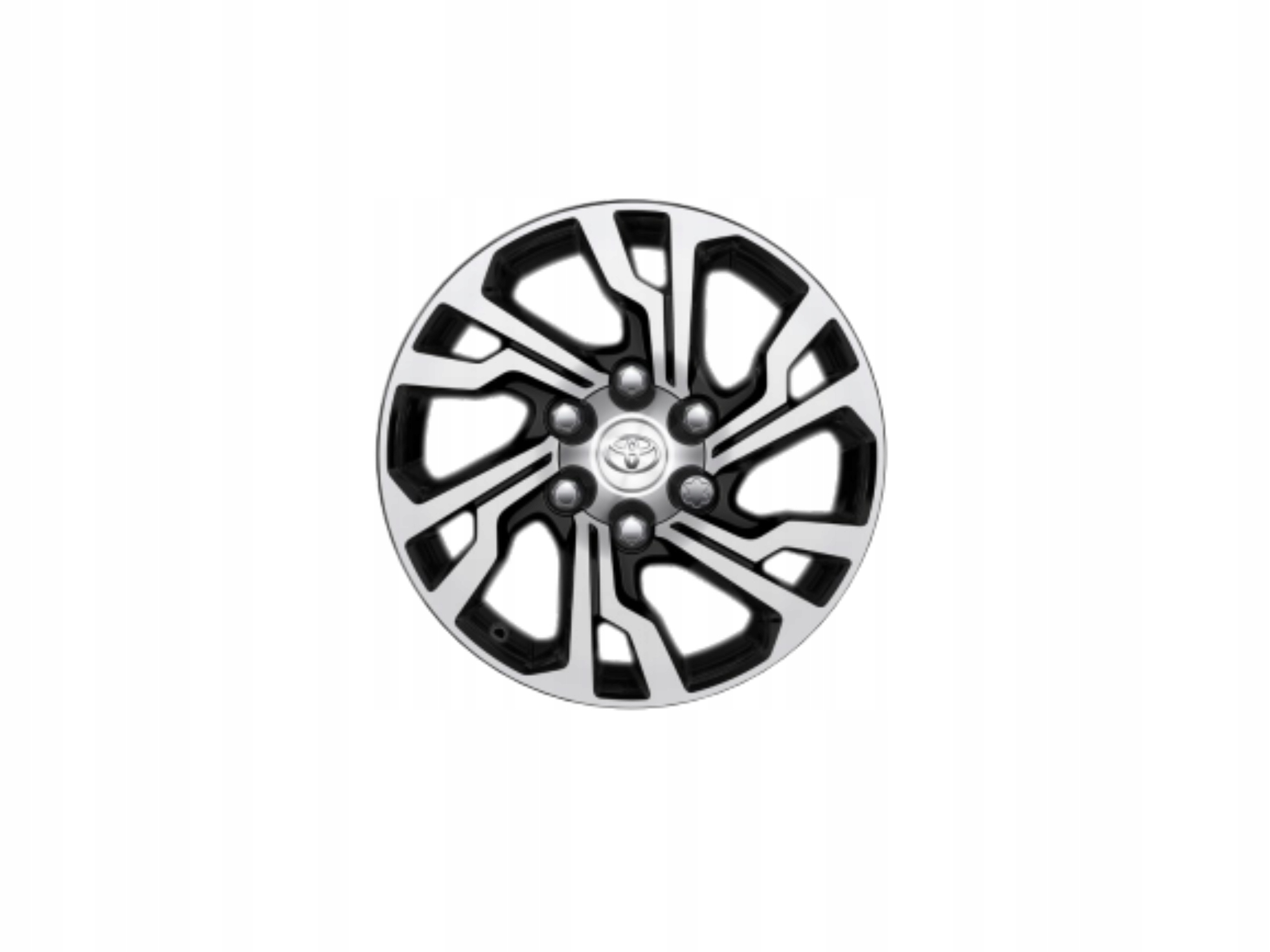 Toyota Hilux Kolesá z hliníka čierne leštené 17 PC457-0K001 Oe