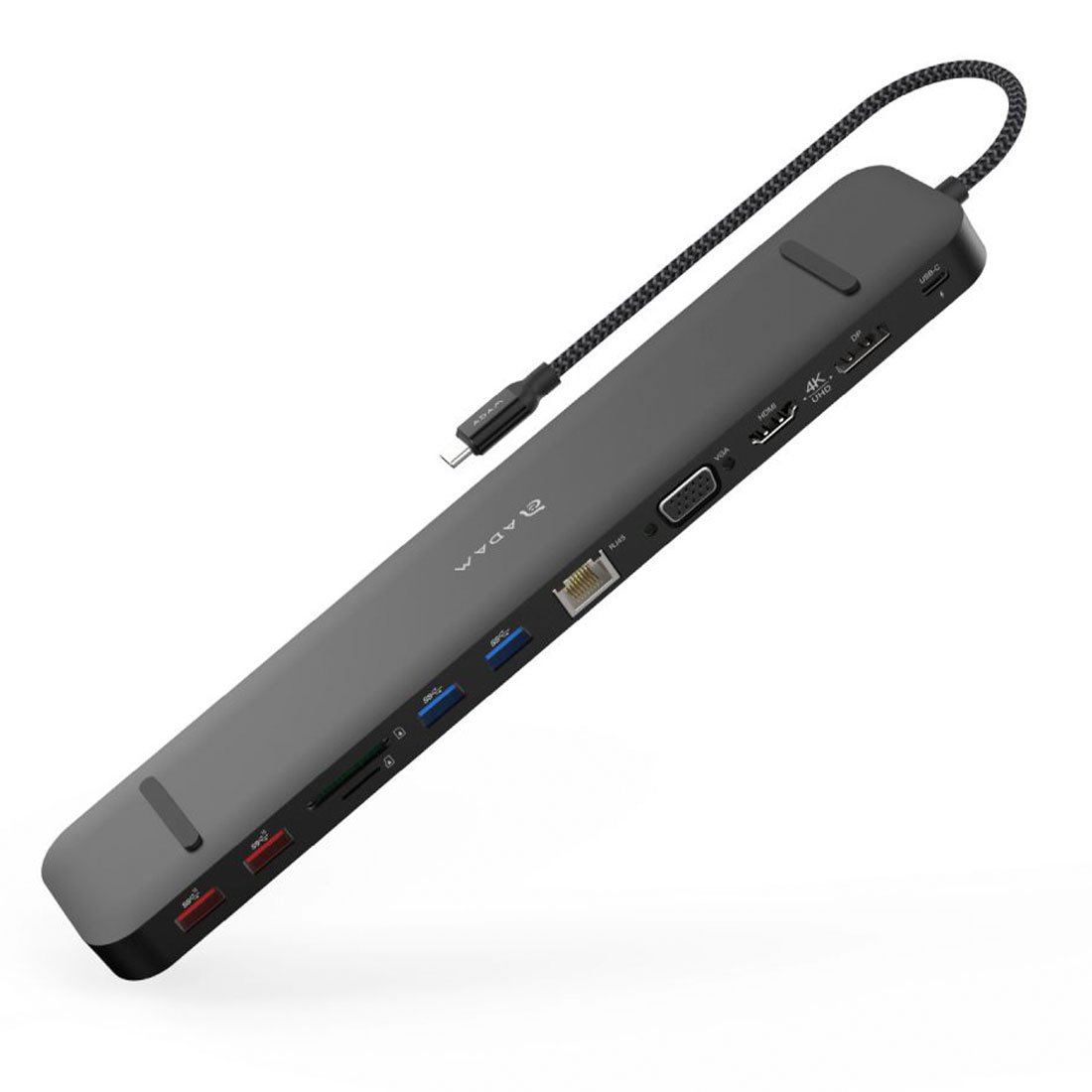 Adam Elements Usb-c Casa Pro Max Hub 13-in-1 4K 60Hz Black…