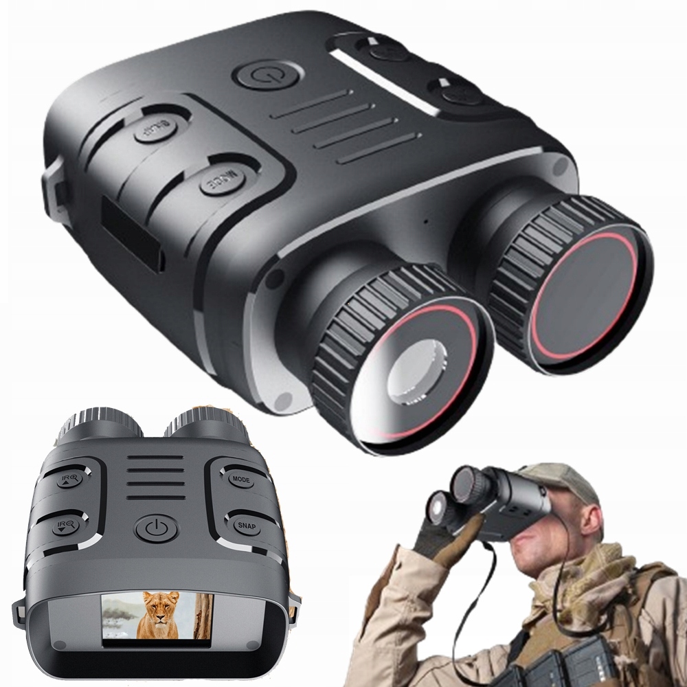 Vojenský lovecký dalekohled pro noční vidění, turistický Survival 800M Zoom