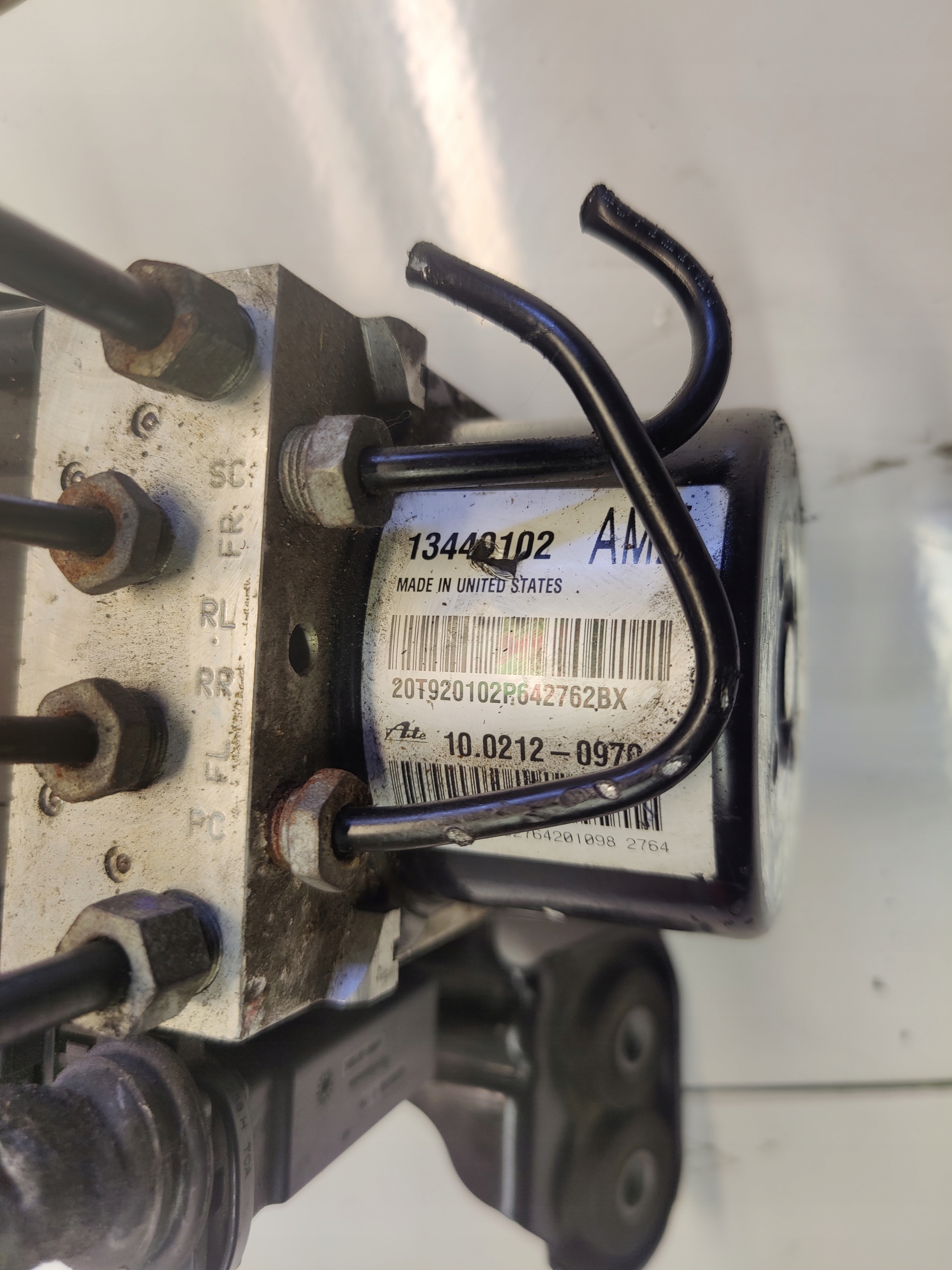 OPEL ZAFIRA C ASTRA J pump ABS 13440102