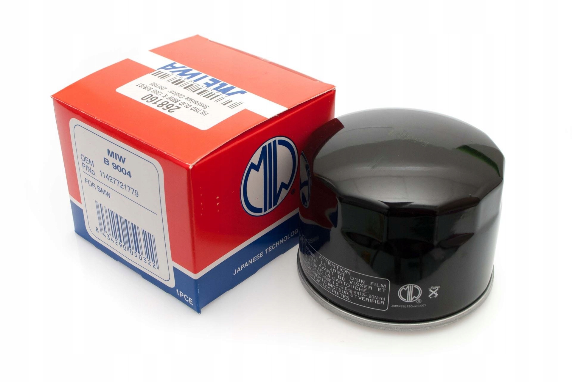 Filtr Oleju Bmw F 650 700 750 800 850 900 K 1200 M S 1000 R 1250 B9004