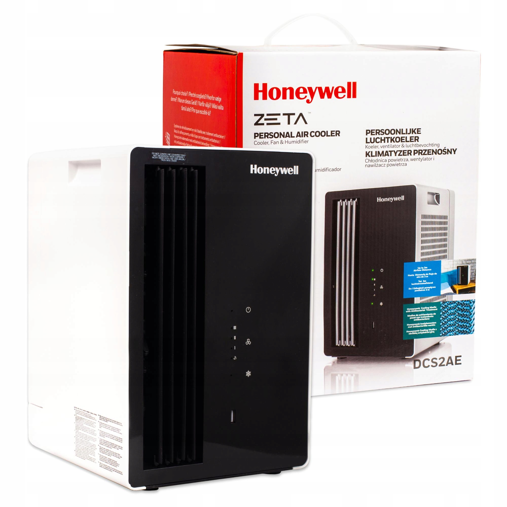 

Klimator Klimatyzer Wodny Przenośny Honeywell Zeta