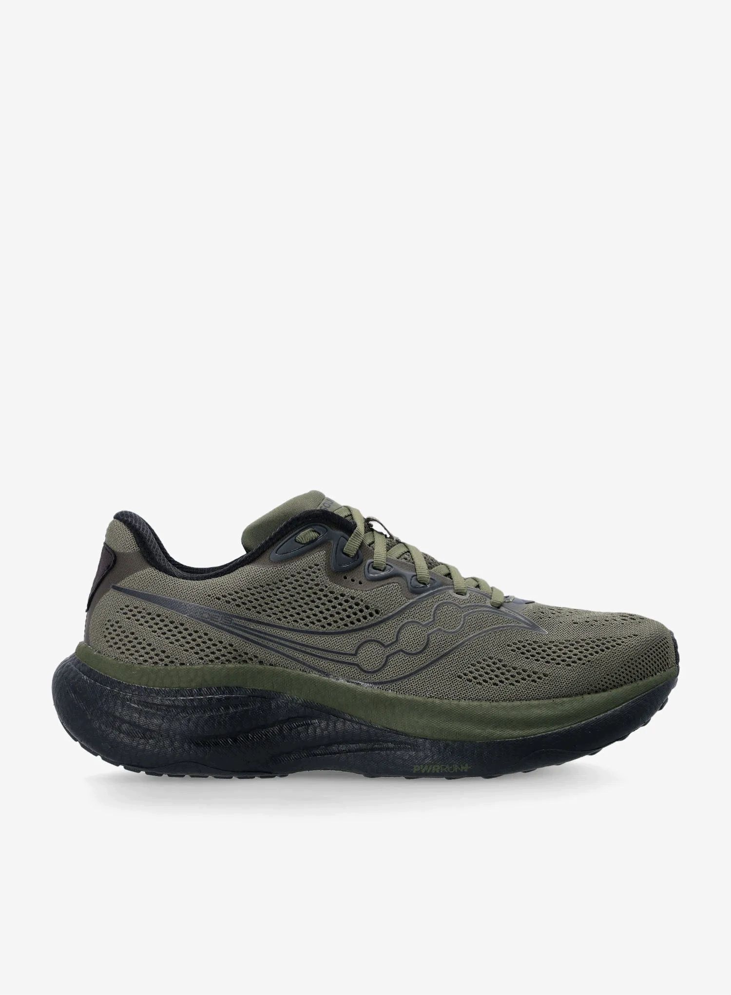 Buty do biegania męskie Saucony Ride 19 fatigue/black Us 9,5 (43)