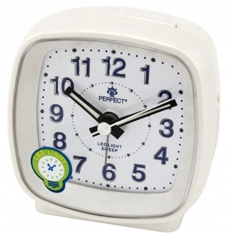 Budzik PERFECT Do Pokoju Dziecka - Cichy/Płynący