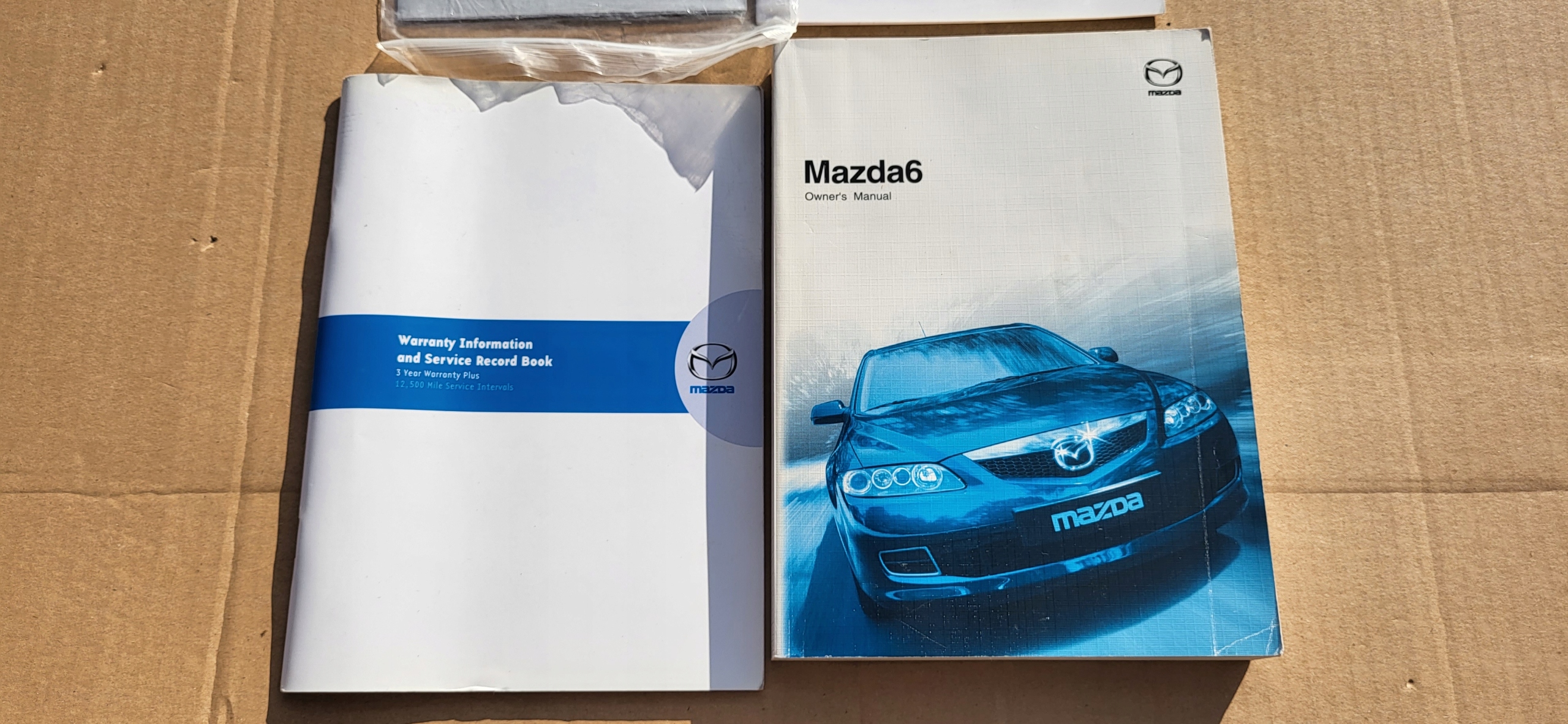 MAZDA 6 ETUI KSIĄŻKA OBSŁUGI POJAZDU Tytuł MAZDA 6