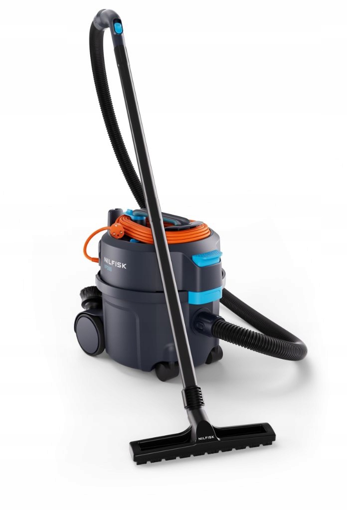 Odkurzacz Nilfisk VP300 Mocno Ciągnie, 700W 10L, na sucho, Hepa H13, cichy.
