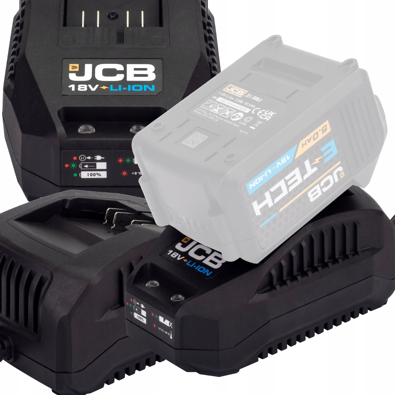 Jcb Nabíječka akumulátorů 18V 2,4A