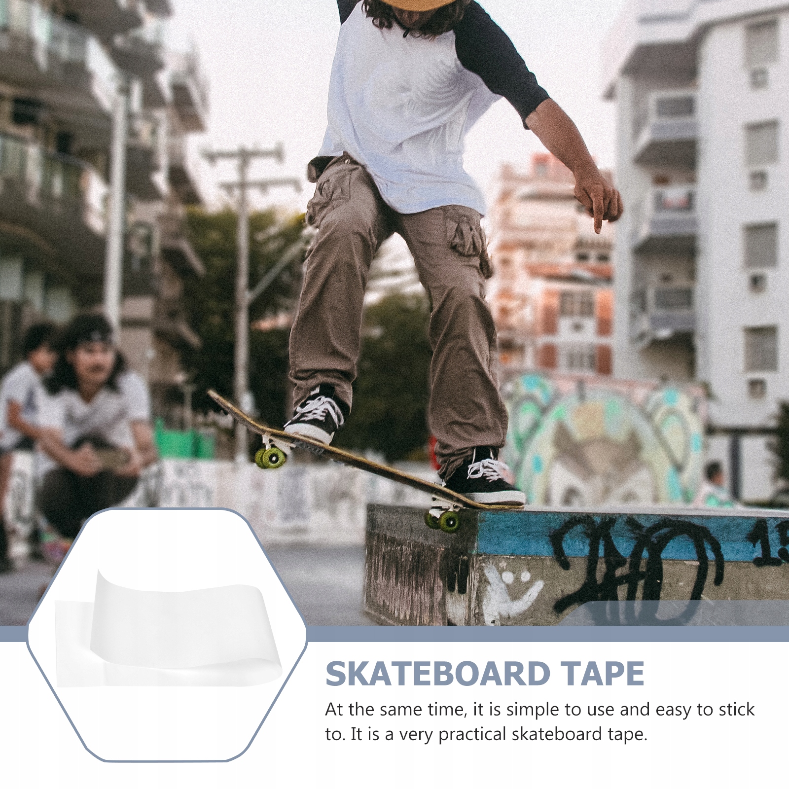 PROFESJONALNE TAŚMY PAPIEROWE DO DESKOROLKI LLWL Kolor wielokolorowy