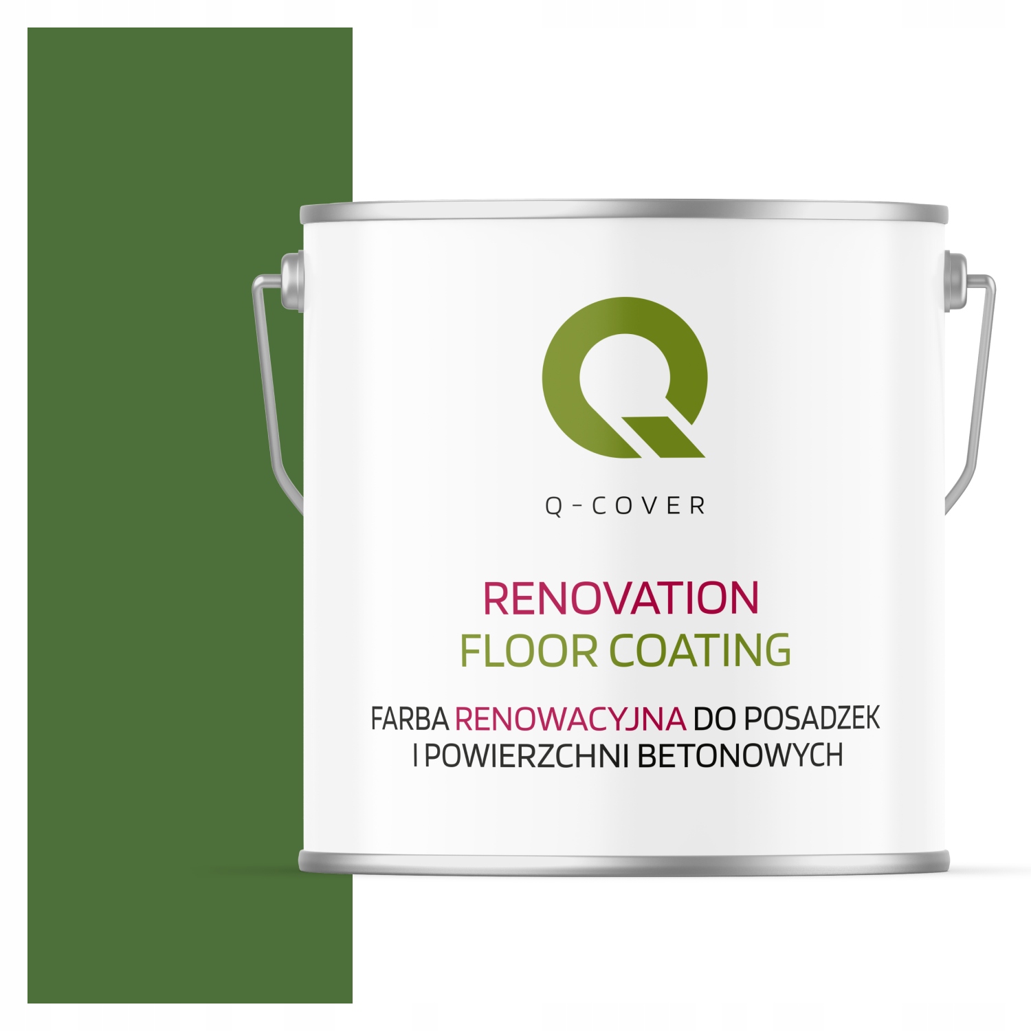 Farba Na Renováciu Betónových Podláh Zelená Trávnatá Ral 6010 Lesk 5 L