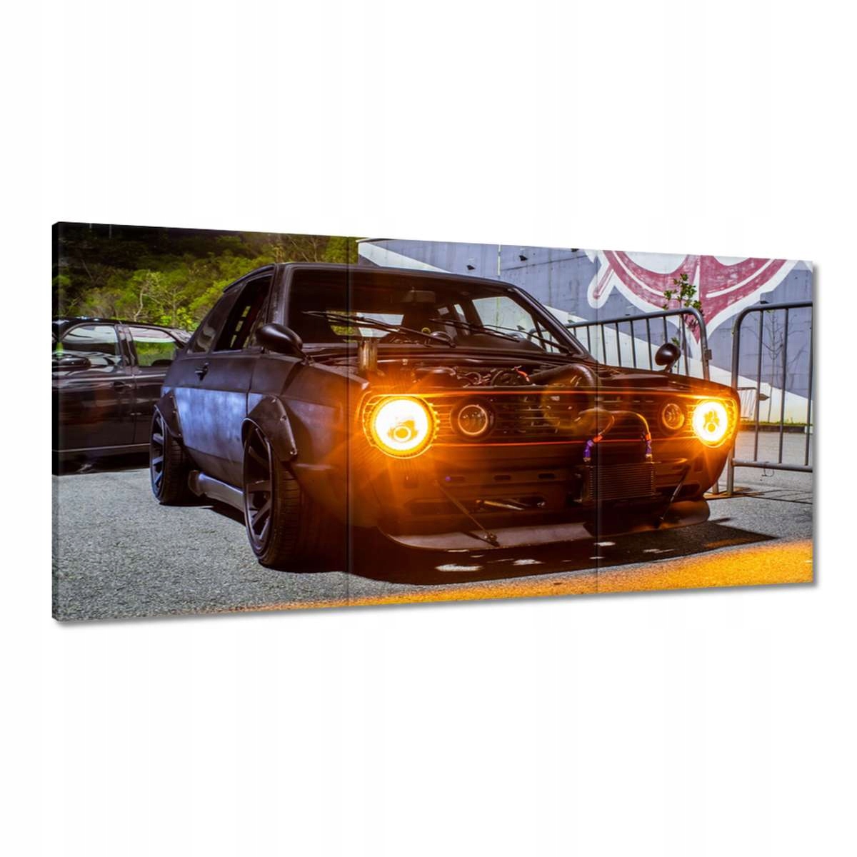 Obrazy 180x90 Přepracování auta Plyn
