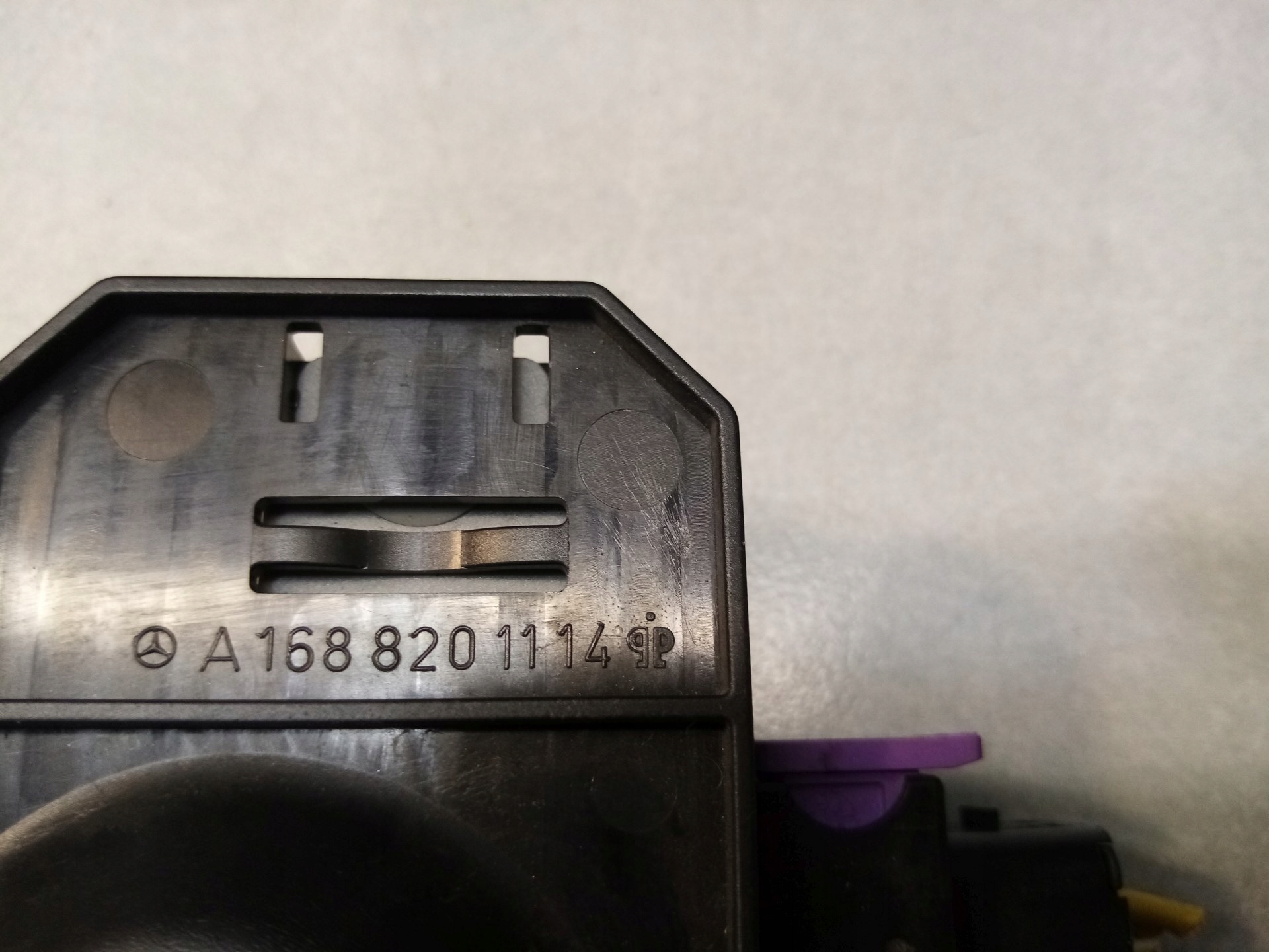 control unit of the sensor rain MERCEDES W168 1.6