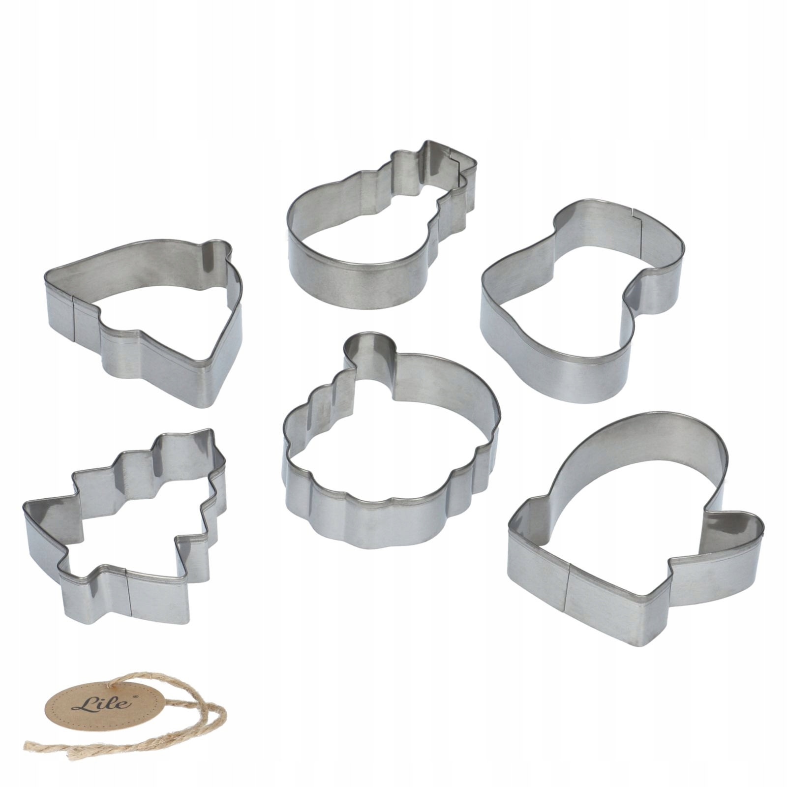 

Foremki do pierników ciastek wykrawacze 6 wzorów