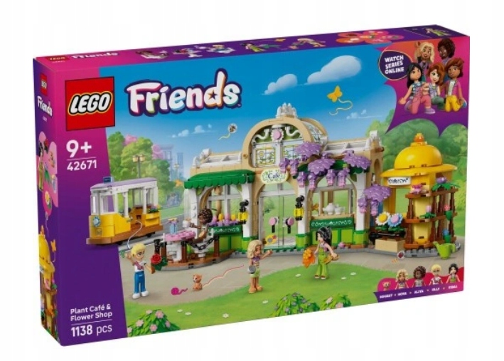 Lego 42671 Friends Zelená Kavárna A Květinářství