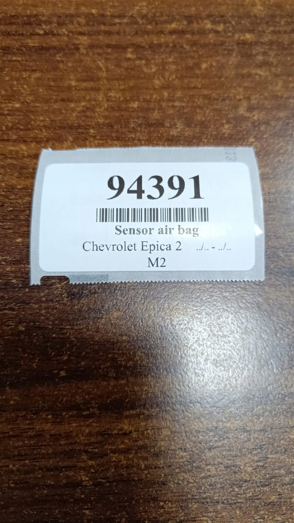 CHEVROLET EPICA II SENSOR airbag 96641838
