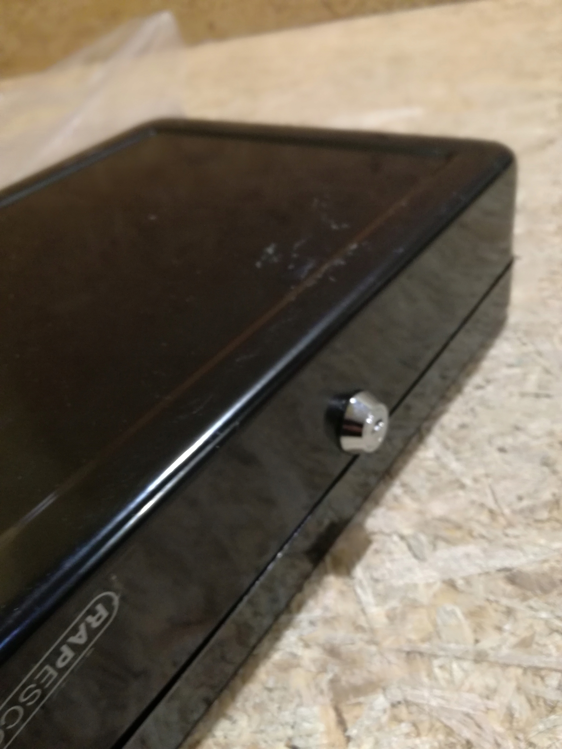 Kasa Rapesco 12 cali - czarna EAN (GTIN) 79183673798600