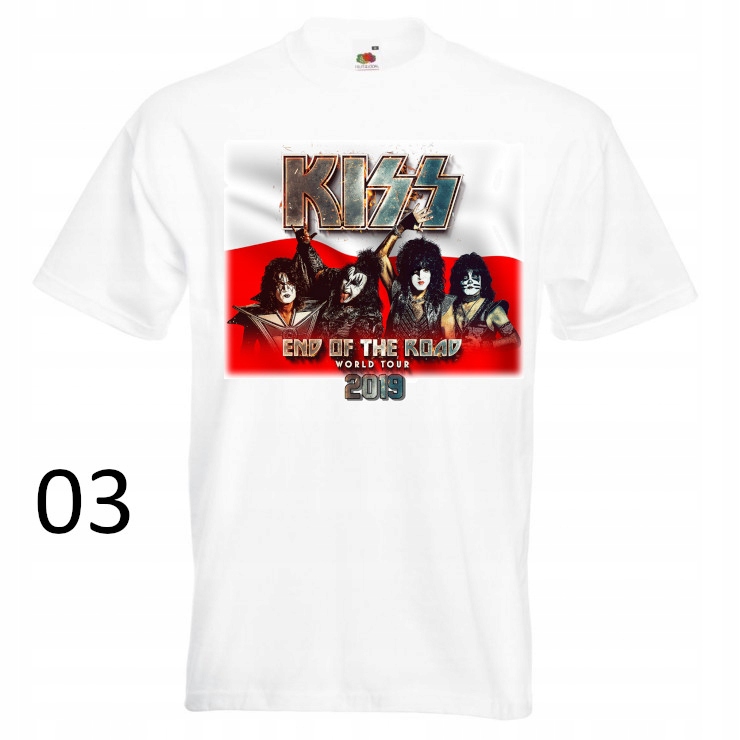 

Kiss Koncert Super T-Shirt Koszulka 17 Wzorów! M