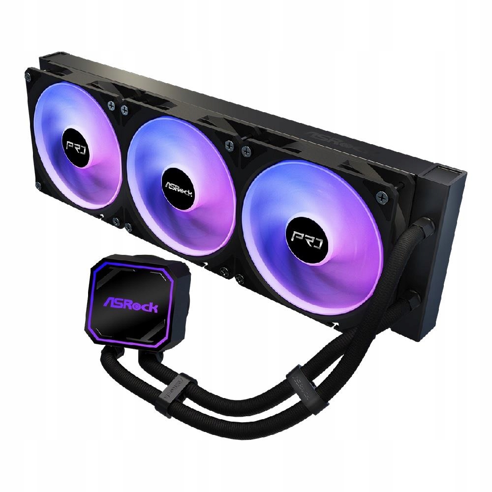 Chłodzenie wodne Aio ASRock Pro 360 Argb 3x120mm Pwm (AM4/AM5/LGA)