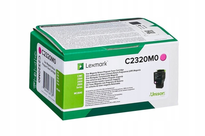 Originálny toner Magenta Lexmark C2325 (C2320M0)