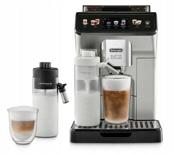 Ekspres ciśnieniowy do kawy DeLonghi Eletta Explore ECAM450.55S Thermoblock