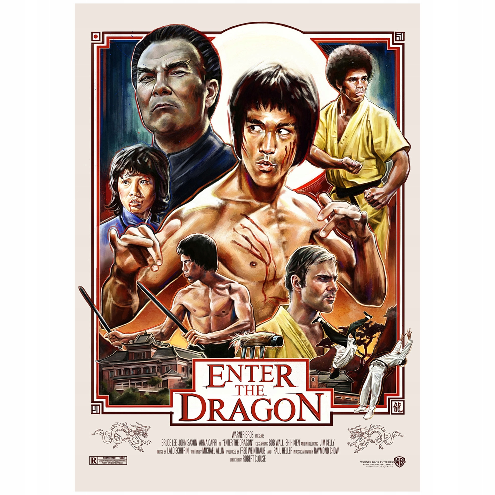 

Plakat Wejście Smoka Enter the Dragon Bruce Lee