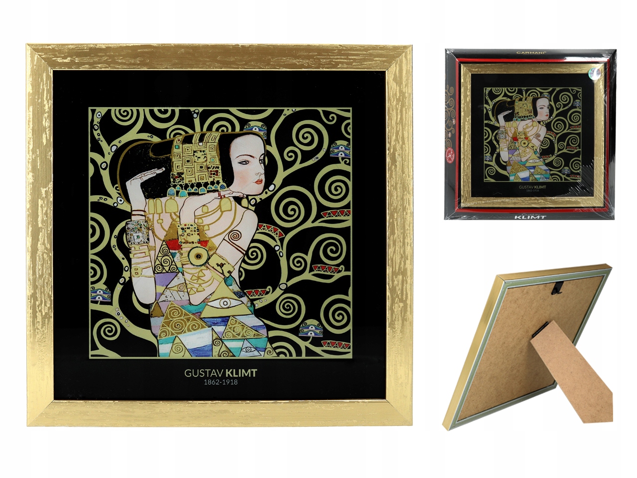 Obraz Reprodukce Gustav Klimt Očekávání Obraz V Rámu Dekorace