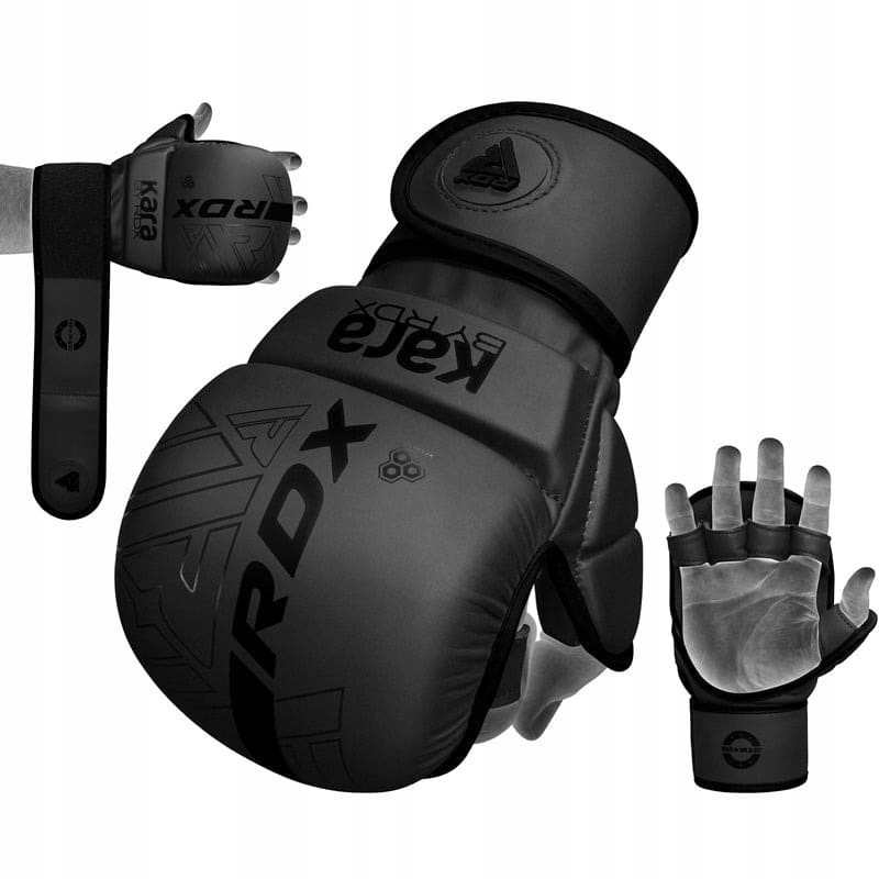 RĘKAWICE SPARINGOWE MMA F6 RDX CZARNY L/XL CZARNY Rozmiar L/XL