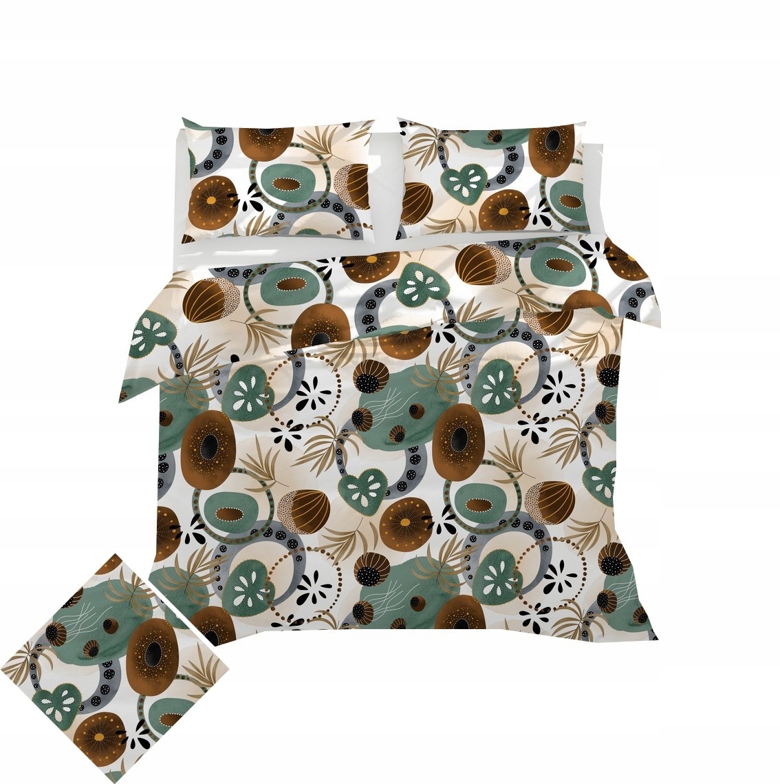 Sada Povlečení 160x200 2x70x80, 100% Bavlna, 140 g/m2, vzor: Picasso Br