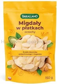 Bakalland Mandle Plátky 150 g