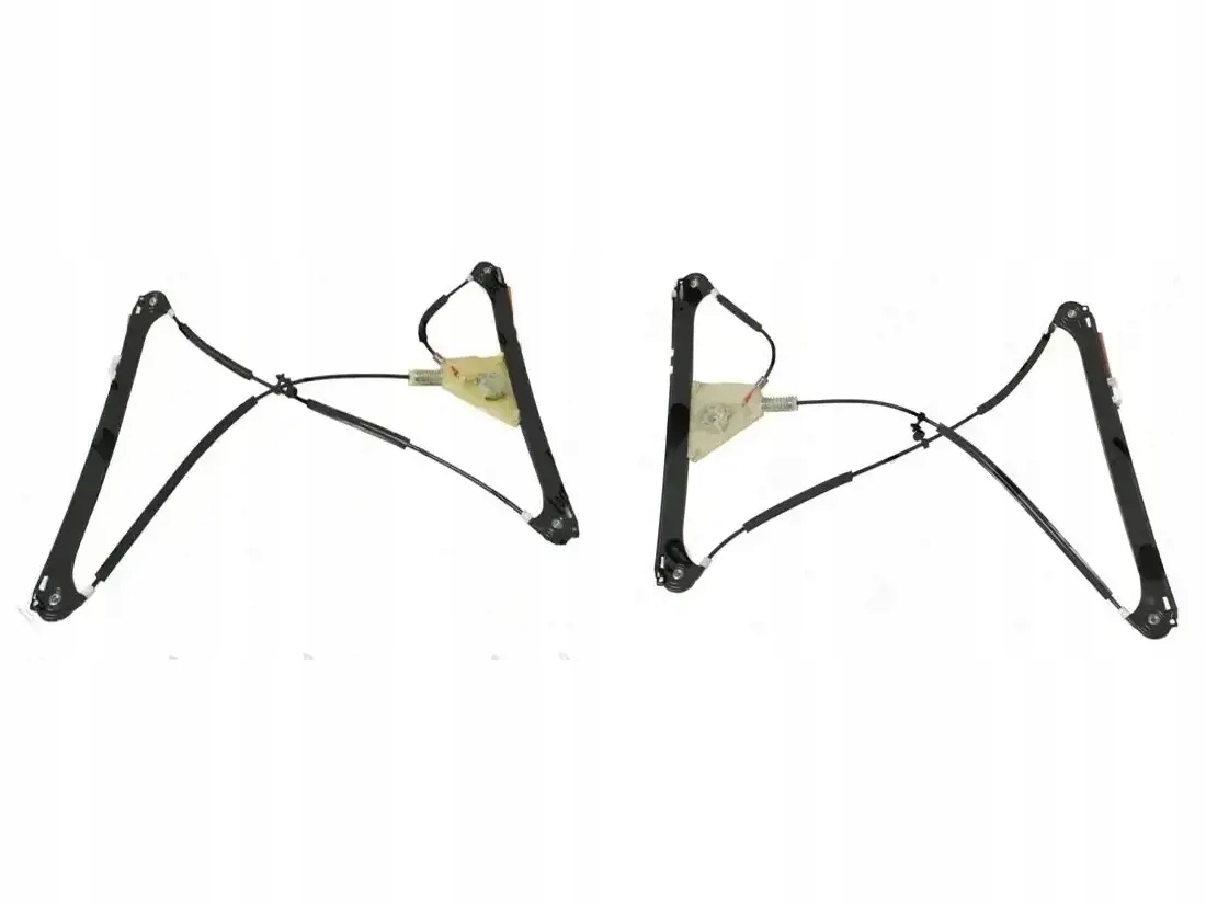 2x Podnośniki szyb ABAKUS PRZÓD L+P do AUDI A3 8P, A3 8P/8PA/8P7