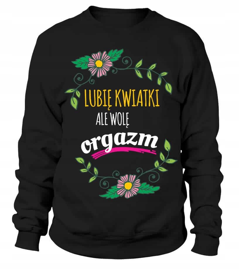 Mikina Mám ráda květiny, velikost S