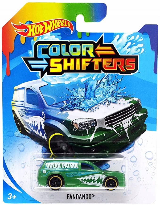 

Hot Wheels Autko Zmieniające Kolor Fandango BHR42