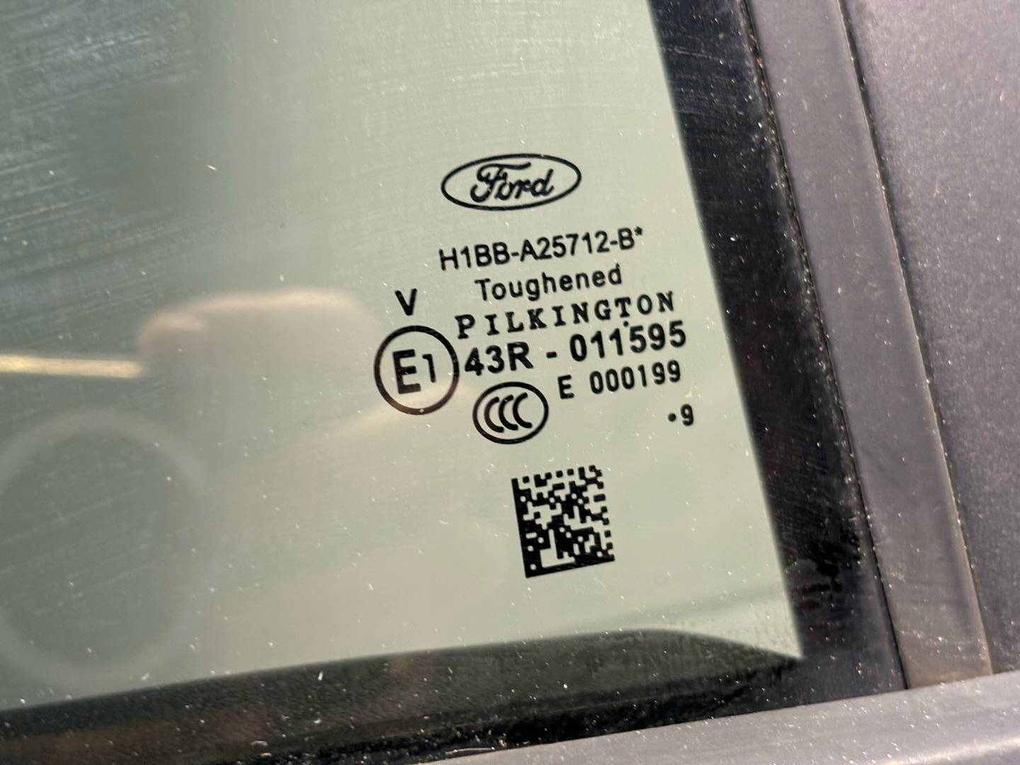 door rear part left side Ford Fiesta 7 2019