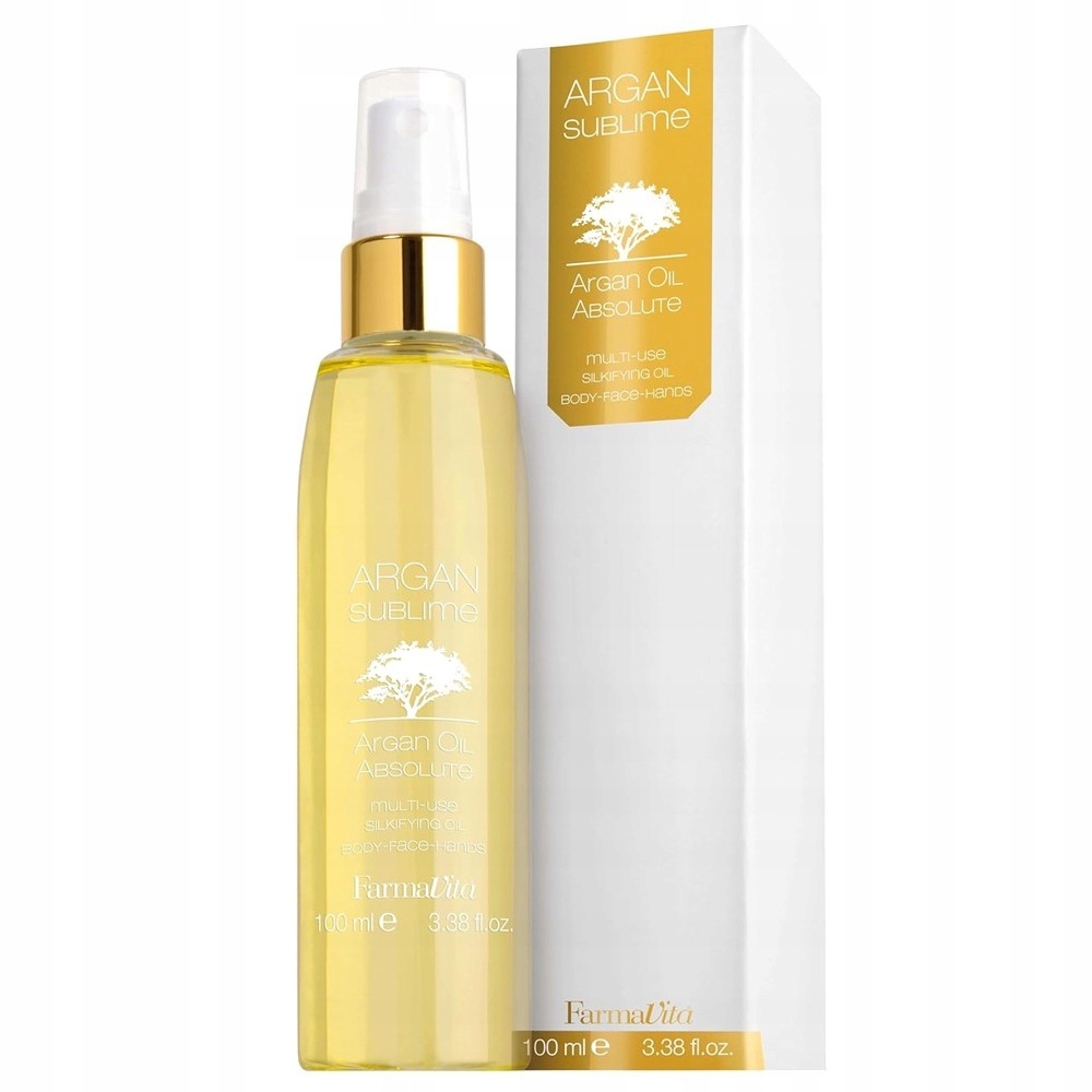 Tělový olej Farmavita Argan Sublime s arganovým olejem 100 ml