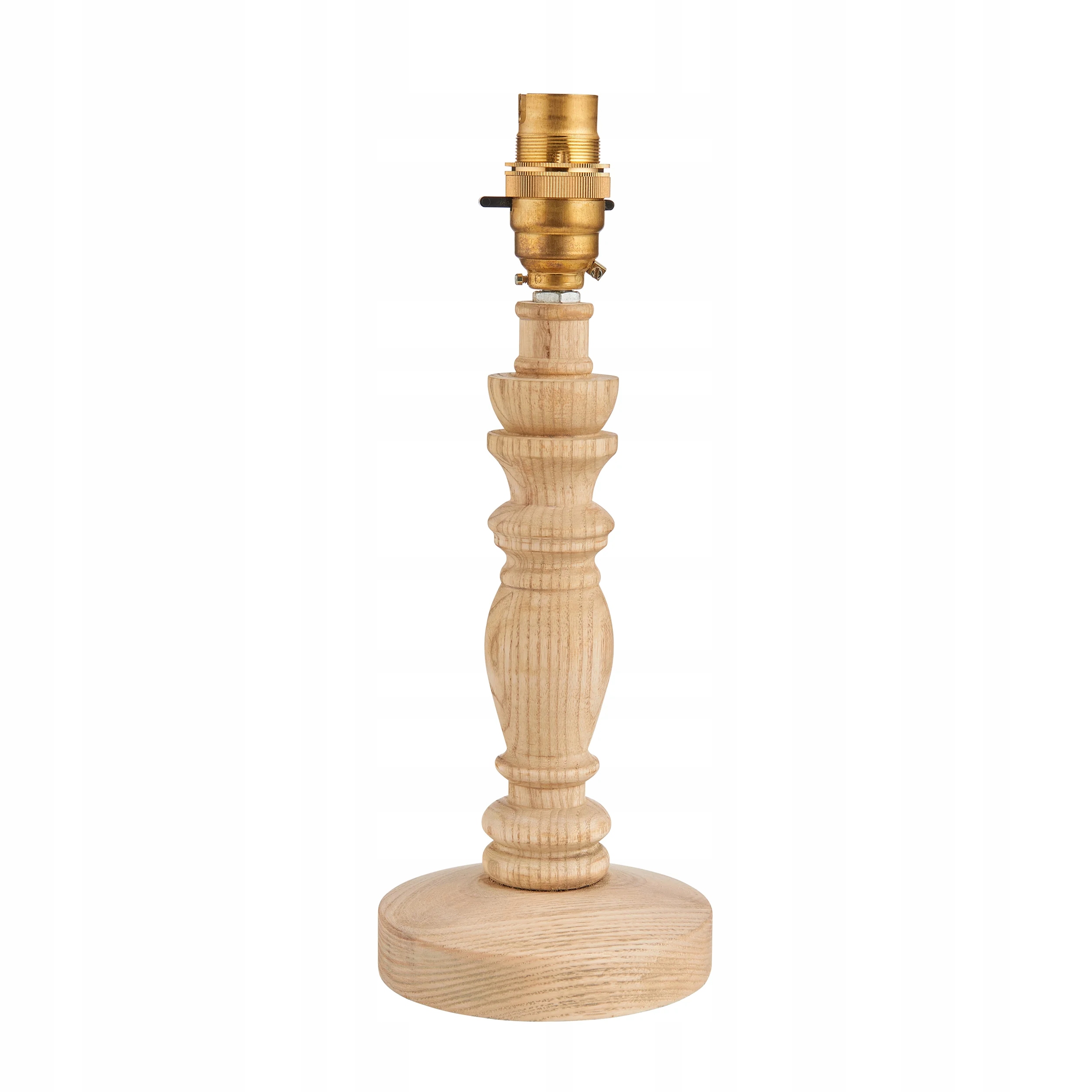 Endon Bibury Základňa stolovej lampy jaseň 1xB22, do 7W, svetlé drevo