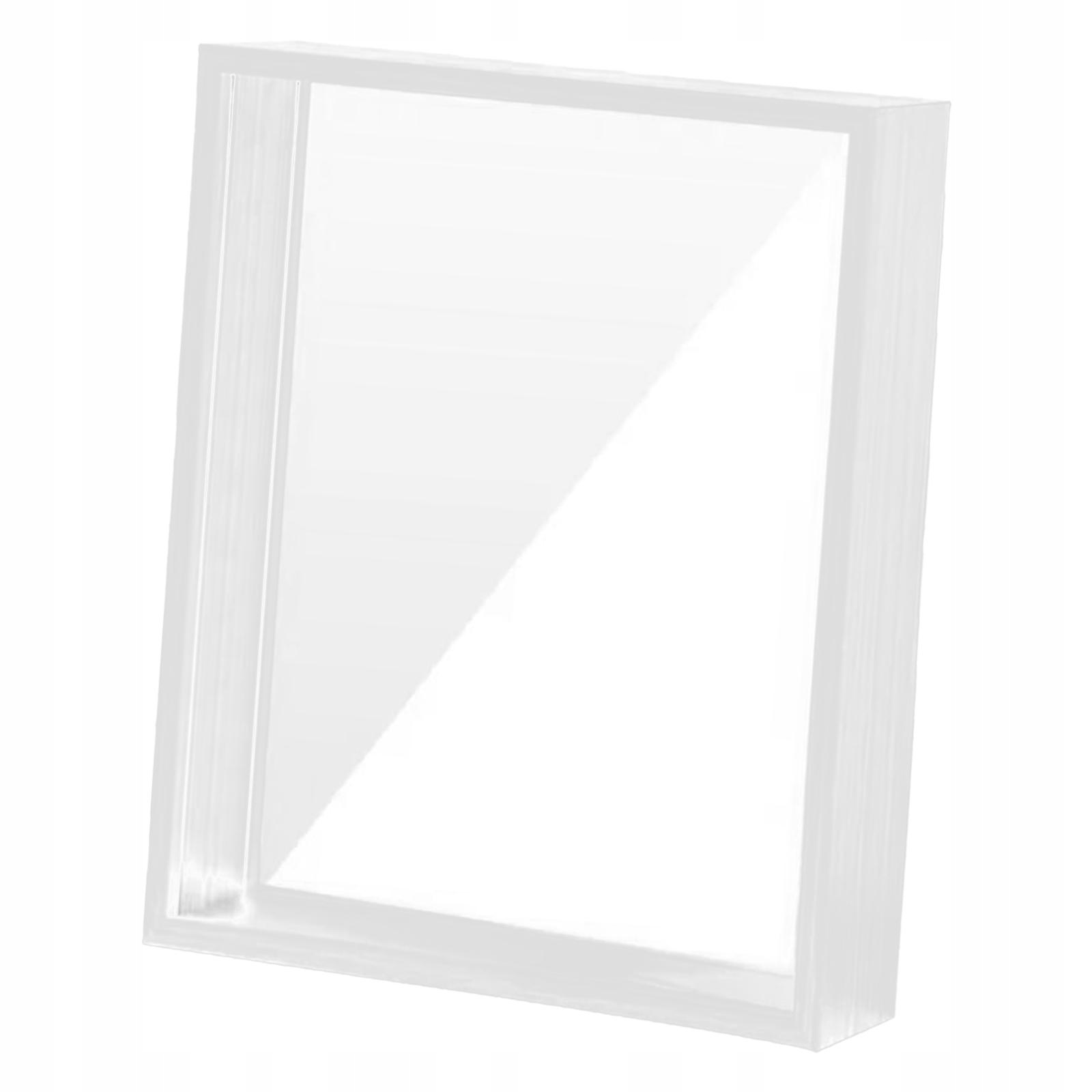 Shadow Box Frame Rustic Pressed Dried Flower Picture Frame Dried White Elementy zestawu adaptery